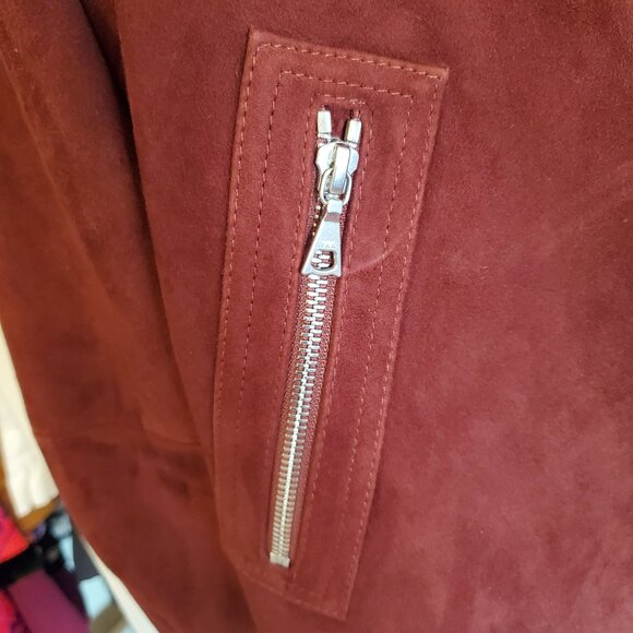 Theory Suede Jacket - Picture 2 of 14
